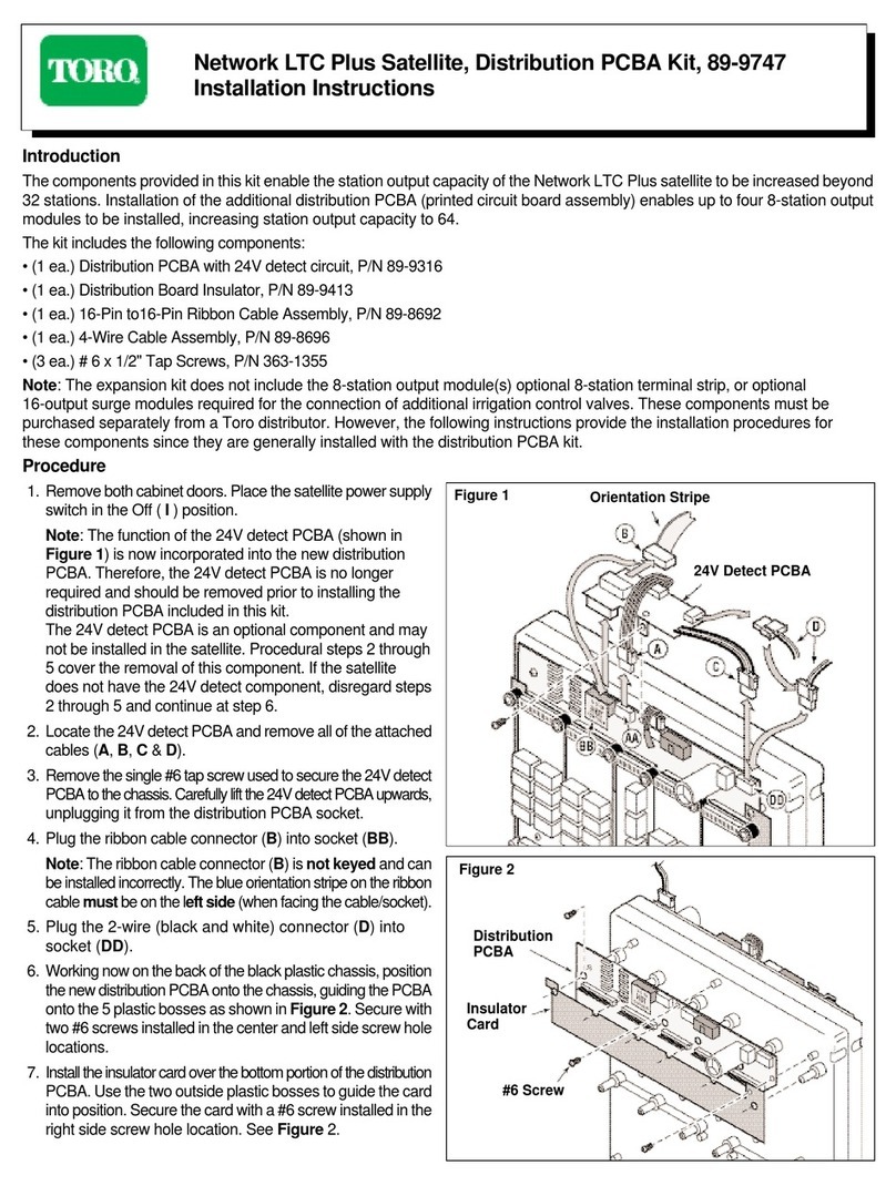 Toro 89-9747 installation instructions