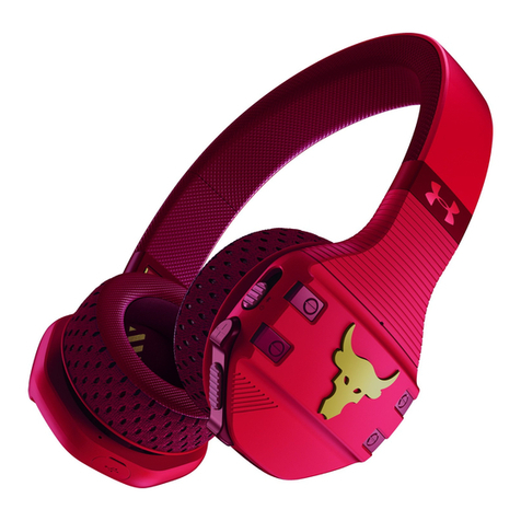 Under Armour Sport Wireless Train Project Rock Edition user manual