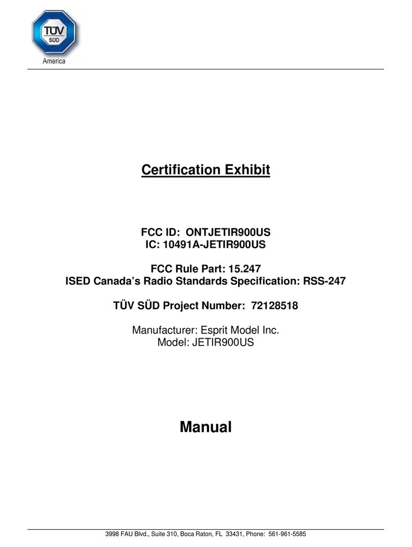 Jeti Duplex 2.4 EX User manual