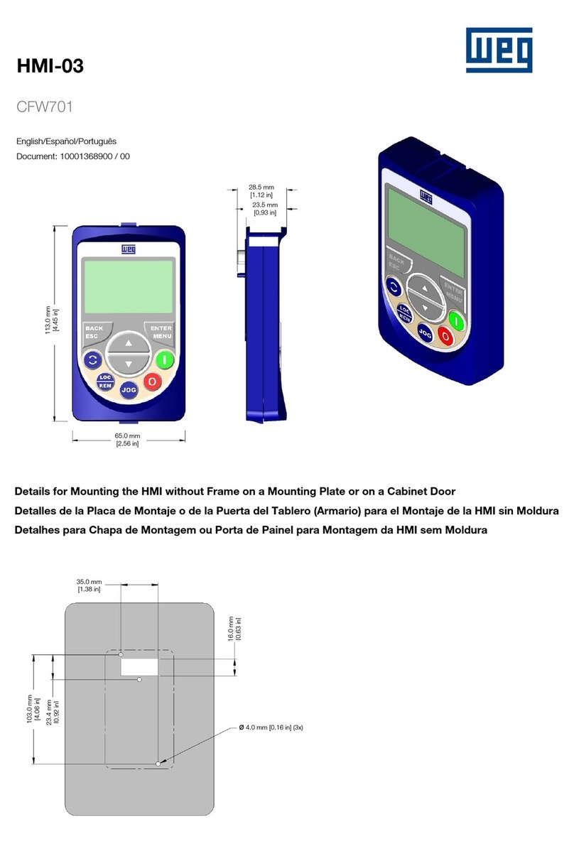 WEG HMI-03 user manual