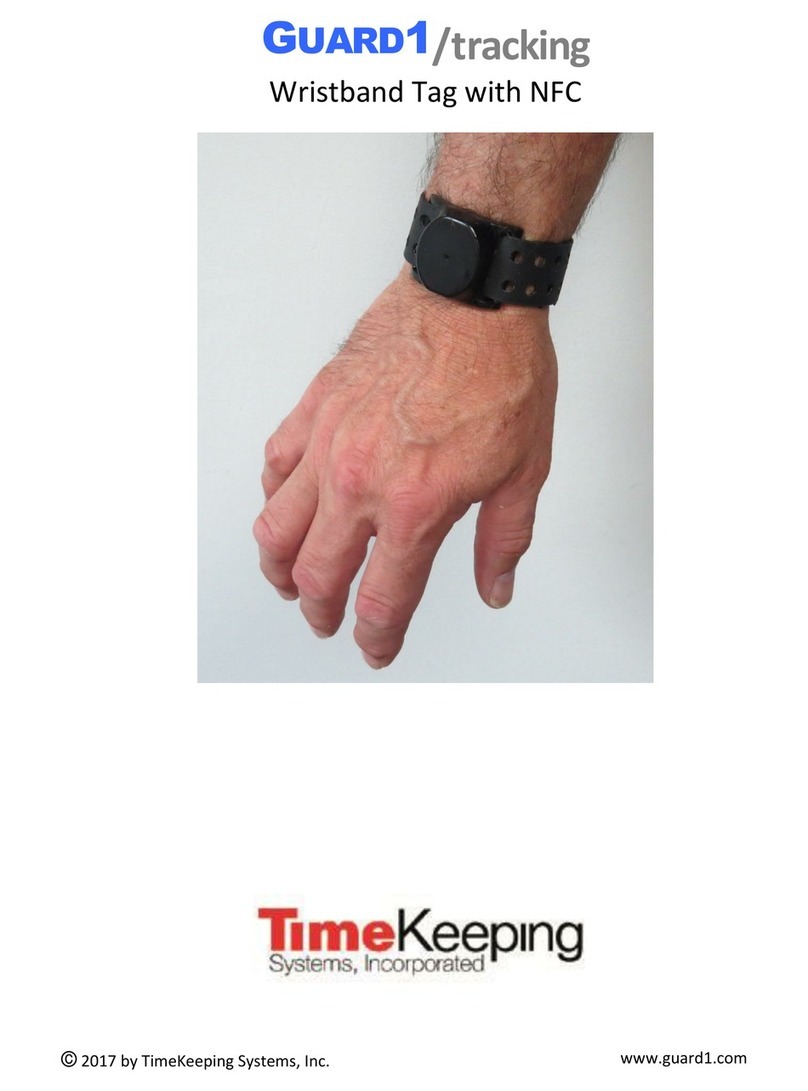 TimeKeeping Guard1 Tracking User manual
