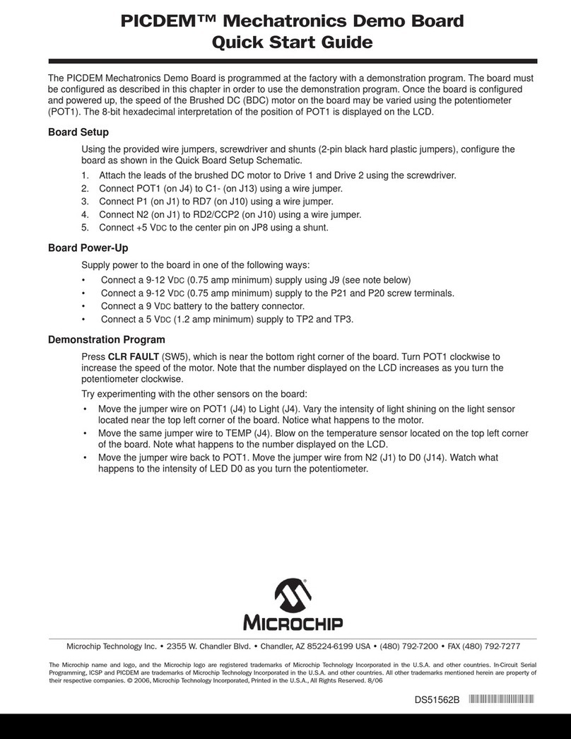 Microchip Technology PICDEM quick start guide