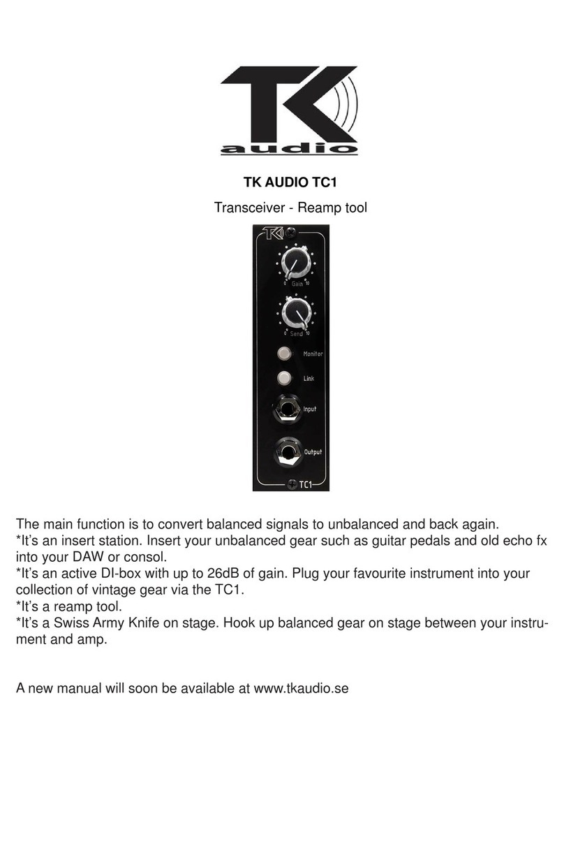 TK Audio TC1 manual
