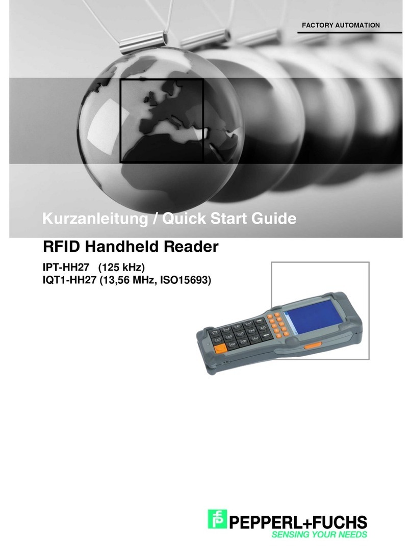 Pepperl+Fuchs IPT-HH27 quick start guide