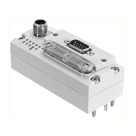 Festo CTEU-DN Parts list manual Festo CTEU-DN Parts list manual