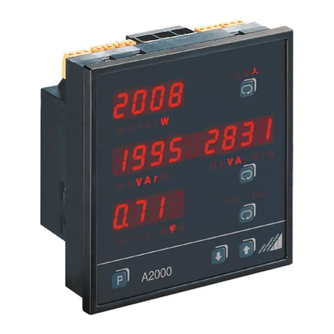 Gossen MetraWatt A2000 operating instructions