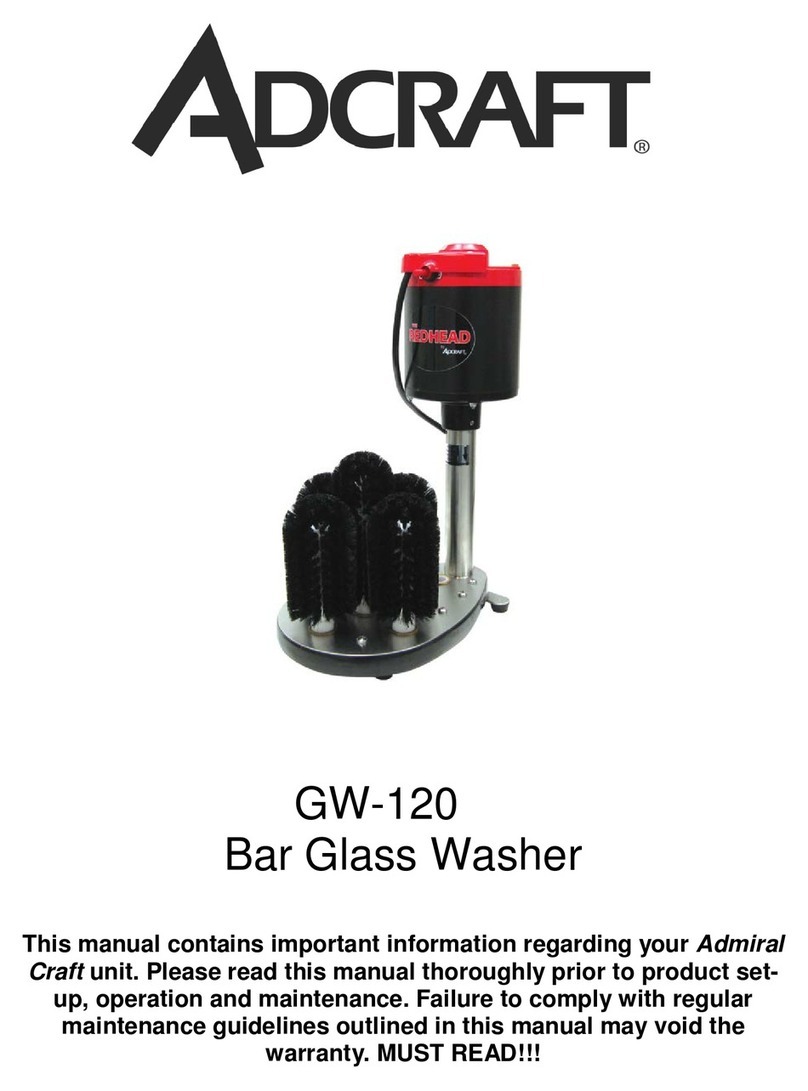Adcraft GW-120 manual