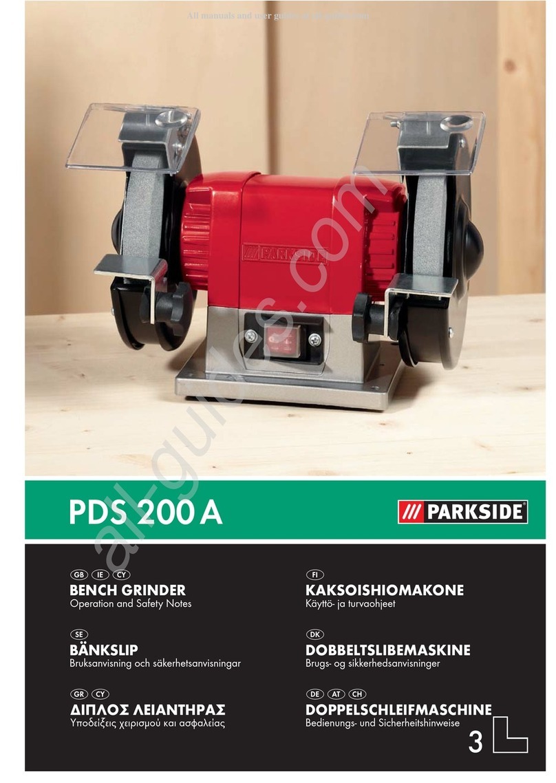 Parkside PDS 200A Operation and safety notes