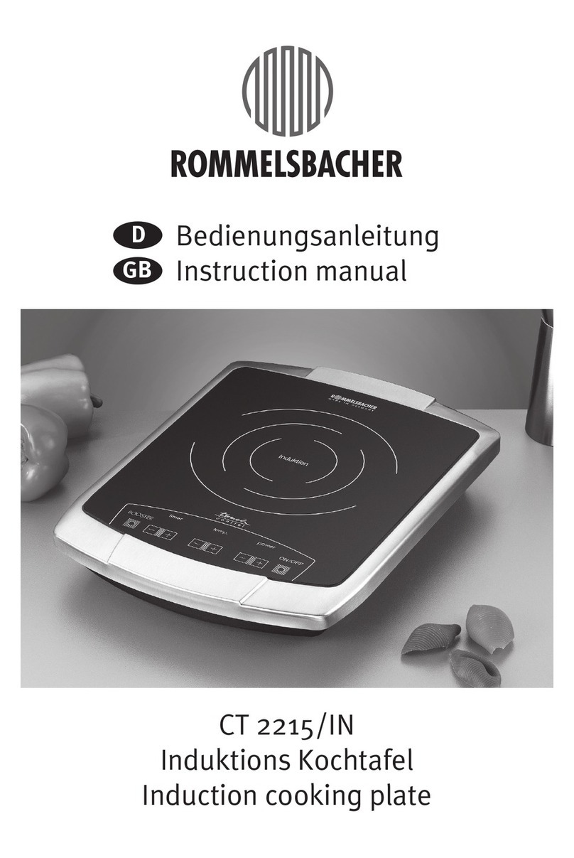 Rommelsbacher CT 2215/IN instruction manual Rommelsbacher CT 2215/IN instruction manual