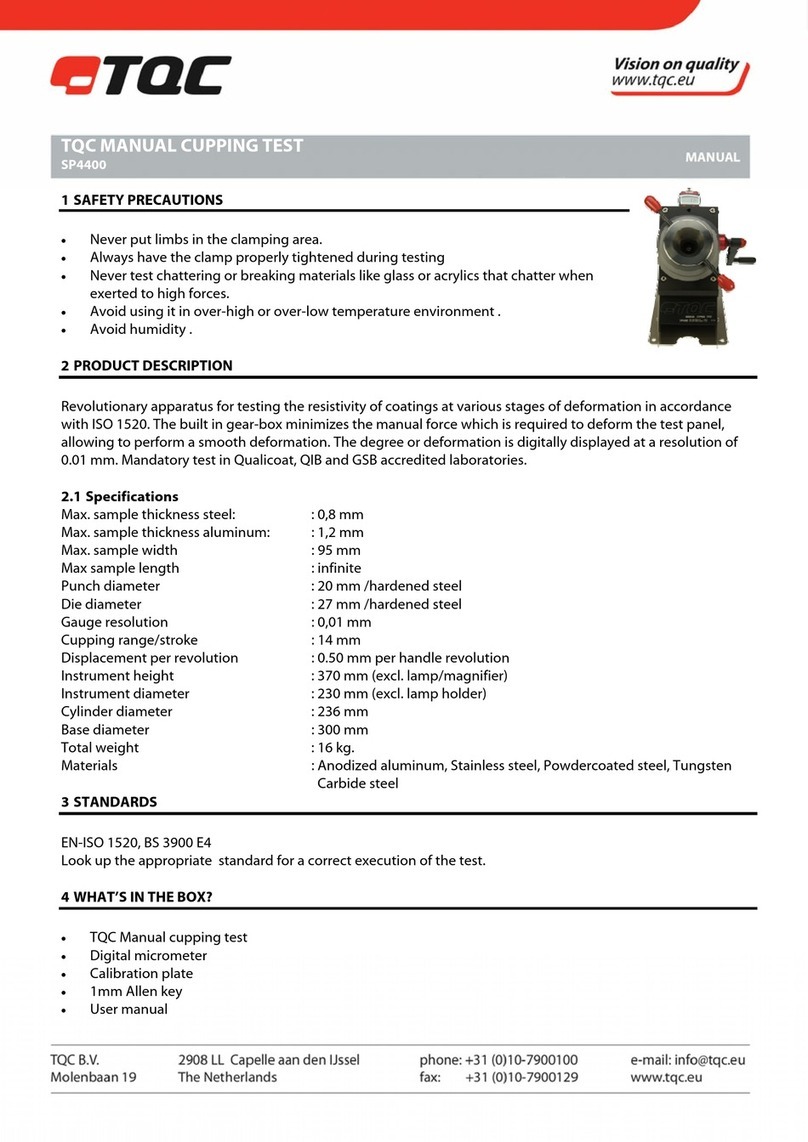 TQC SP4400 manual