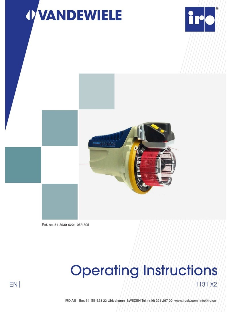 IRO 1131 X2 operating instructions