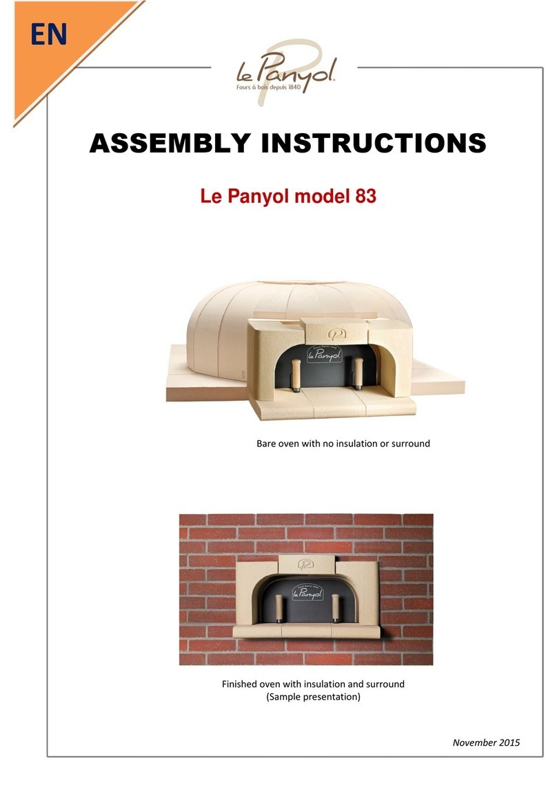 Le Panyol 83 Assembly instructions