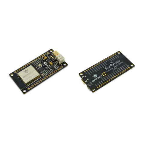 DF ROBOT FIREBEETLE BOARD-ESP32 User manual