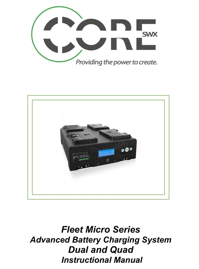 Core SWX Fleet Micro series Operating and maintenance manual