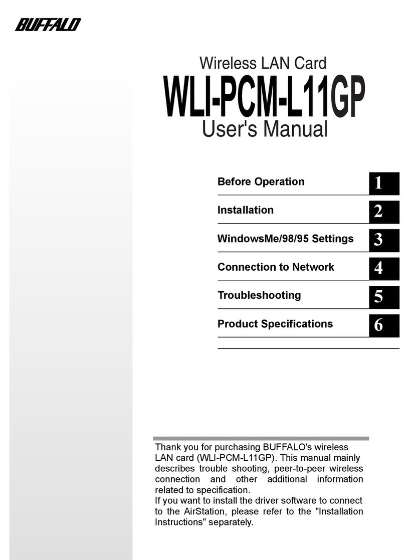 Buffalo AirStation WLI-PCM-L11GP user manual