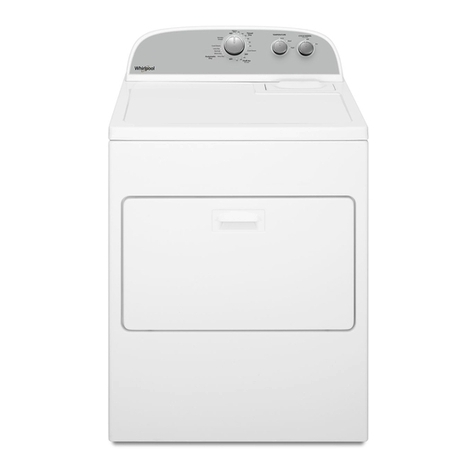 Whirlpool WED4950HW manual