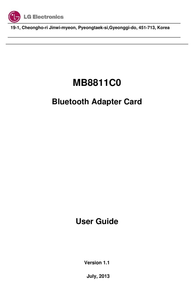 LG MB8811C0 User manual LG MB8811C0 User manual