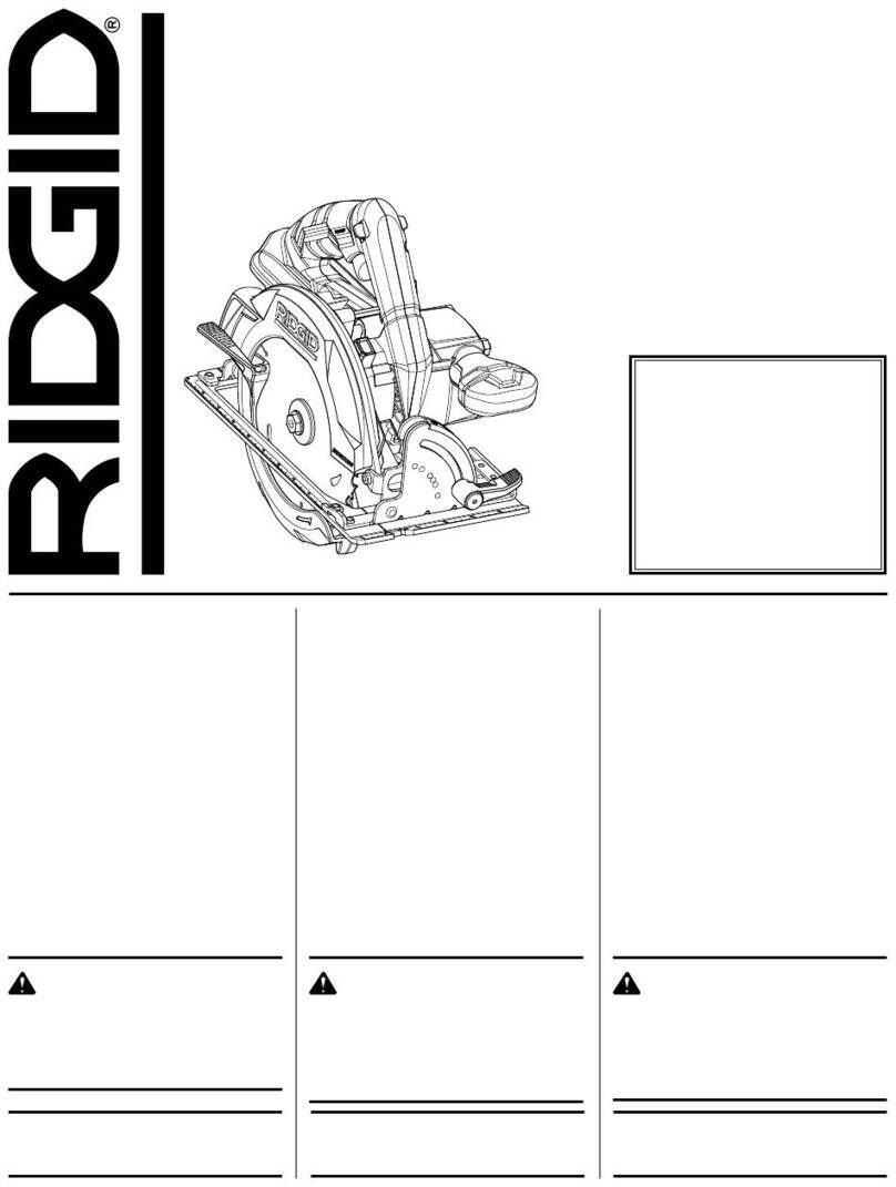 RIDGID R8653 User manual