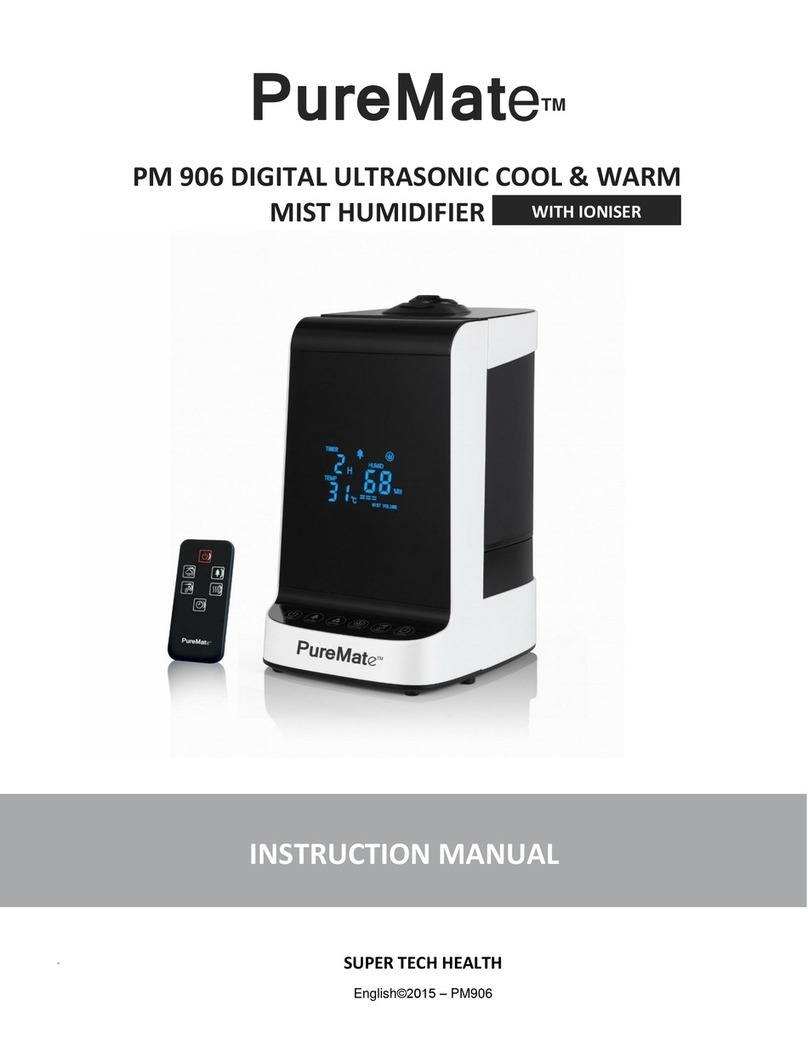 PureMate PM 906 instruction manual