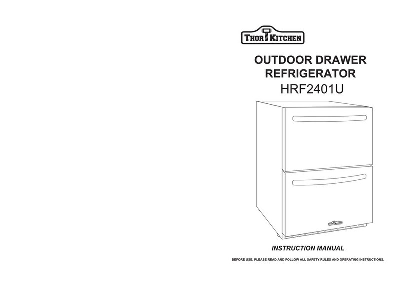 Thor Kitchen HRF2401U instruction manual