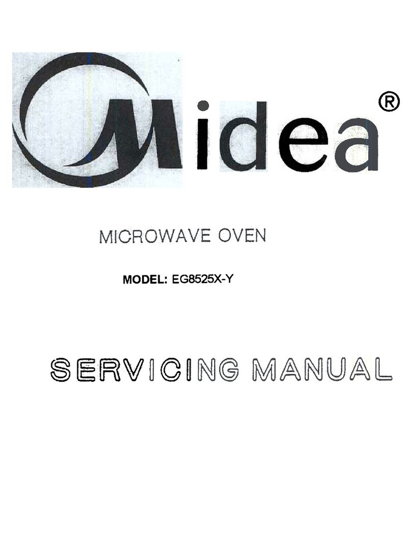 Midea EG8525X-Y User manual