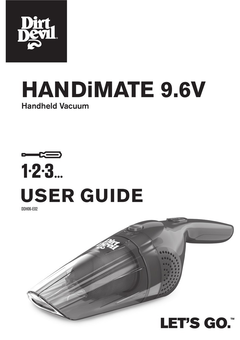 Dirt Devil DDH06-E02 User manual