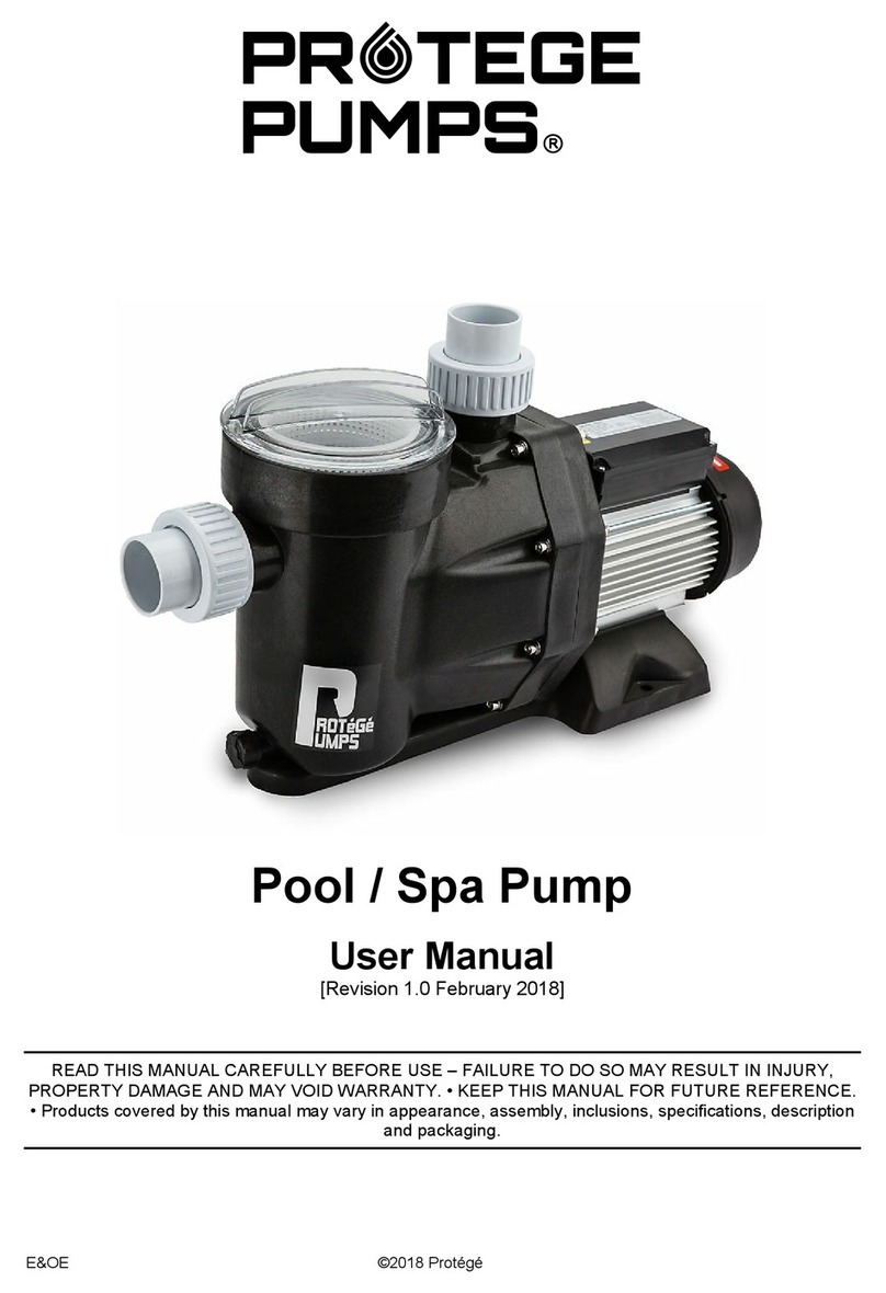 Protege Pumps PS16 user manual