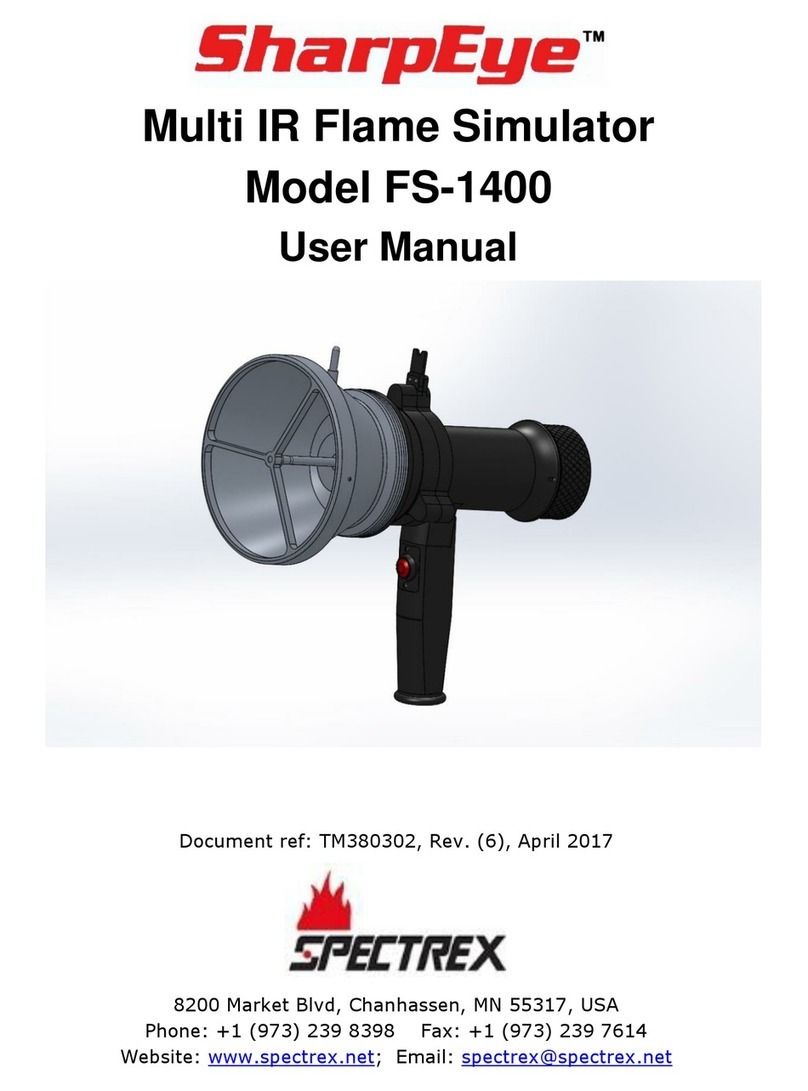 Spectrex SharpEye FS-1400 user manual