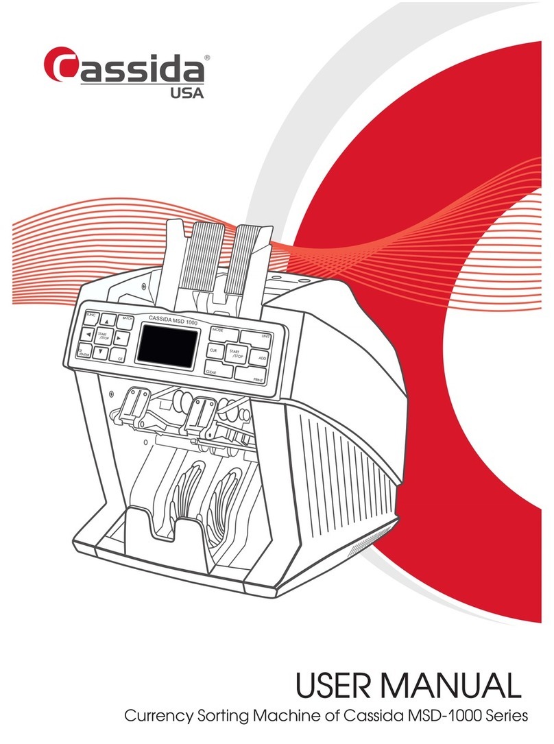 Cassida MSD-1000 Series User manual
