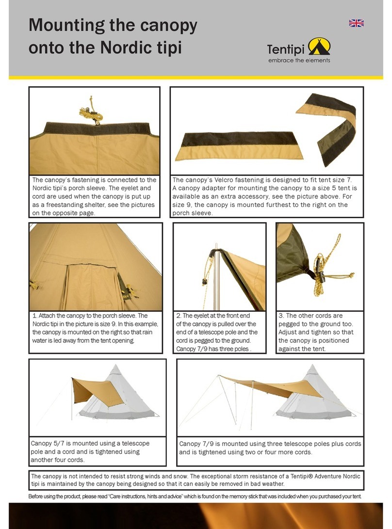 Tentipi Nordic Tipi User guide