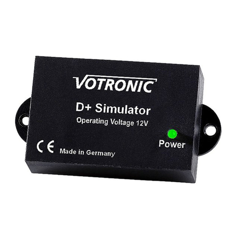 Votronic D+ Simulator User manual