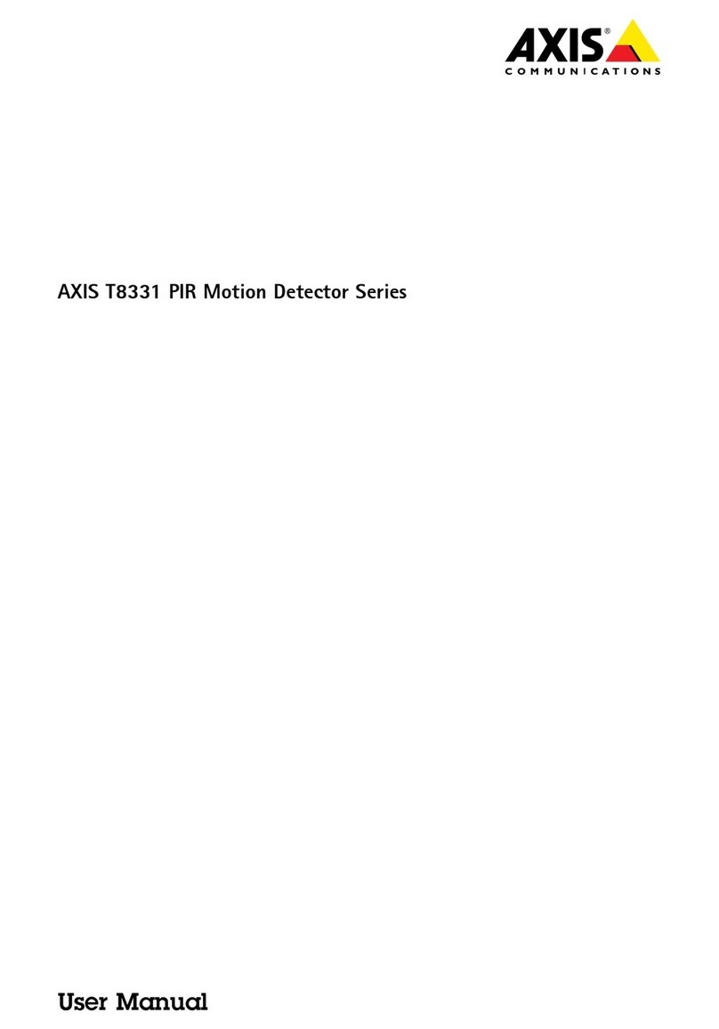 Axis T8331 series user manual