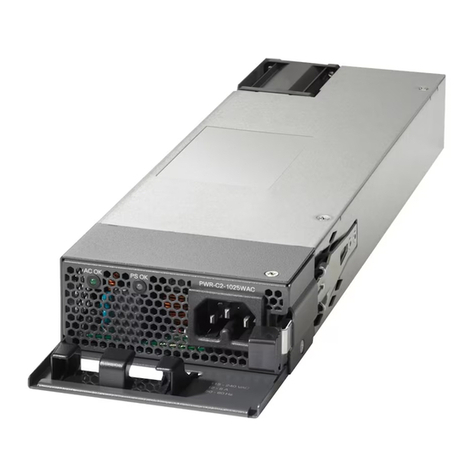 Cisco PWR-C2-1025WAC User manual
