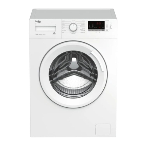 Beko WTV 8512 XS0 User manual Beko WTV 8512 XS0 User manual