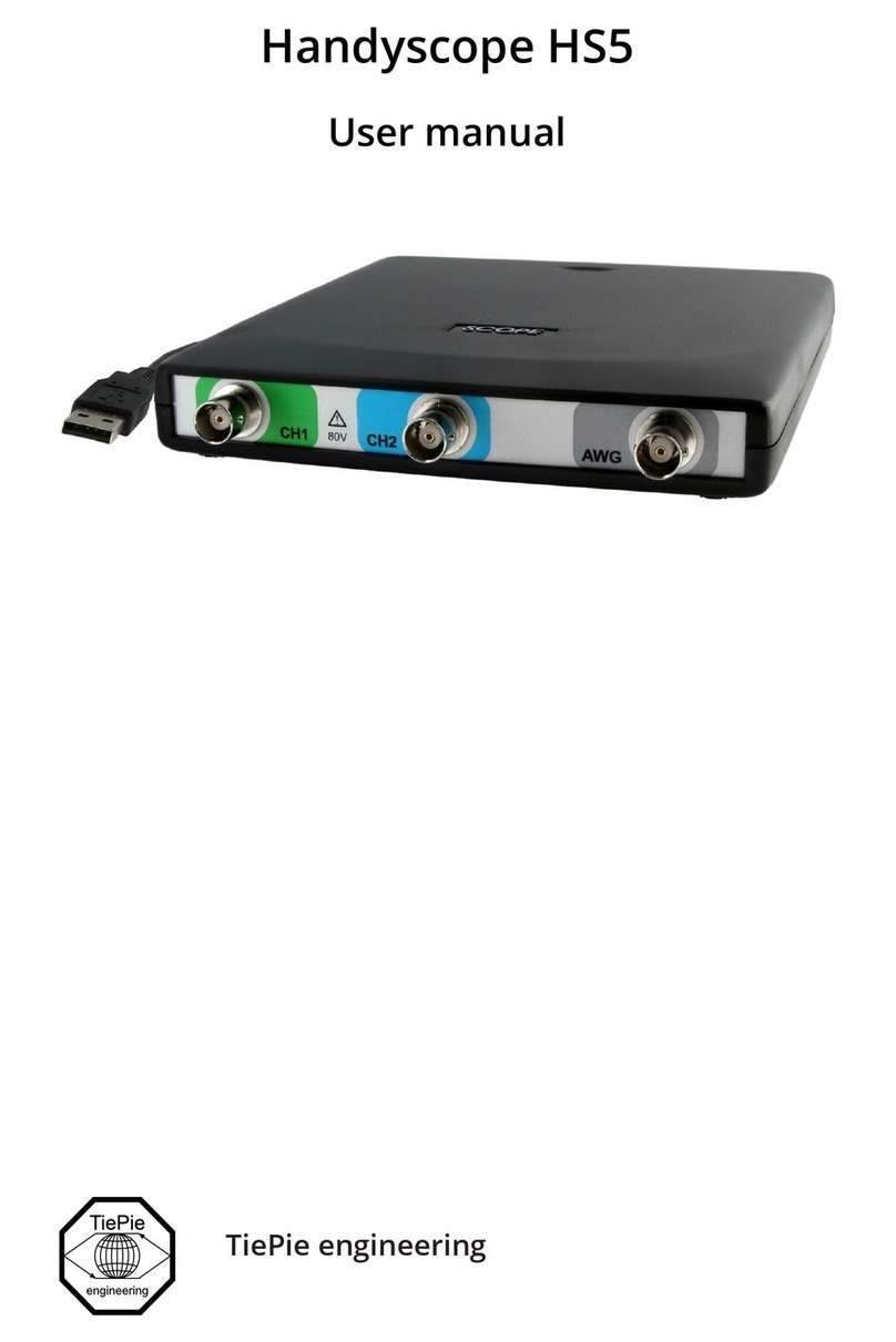 TiePie Handyscope HS5 series user manual
