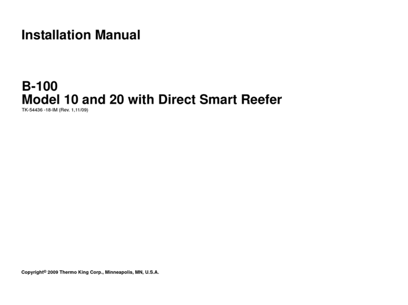 Thermo King B-100-10 User manual