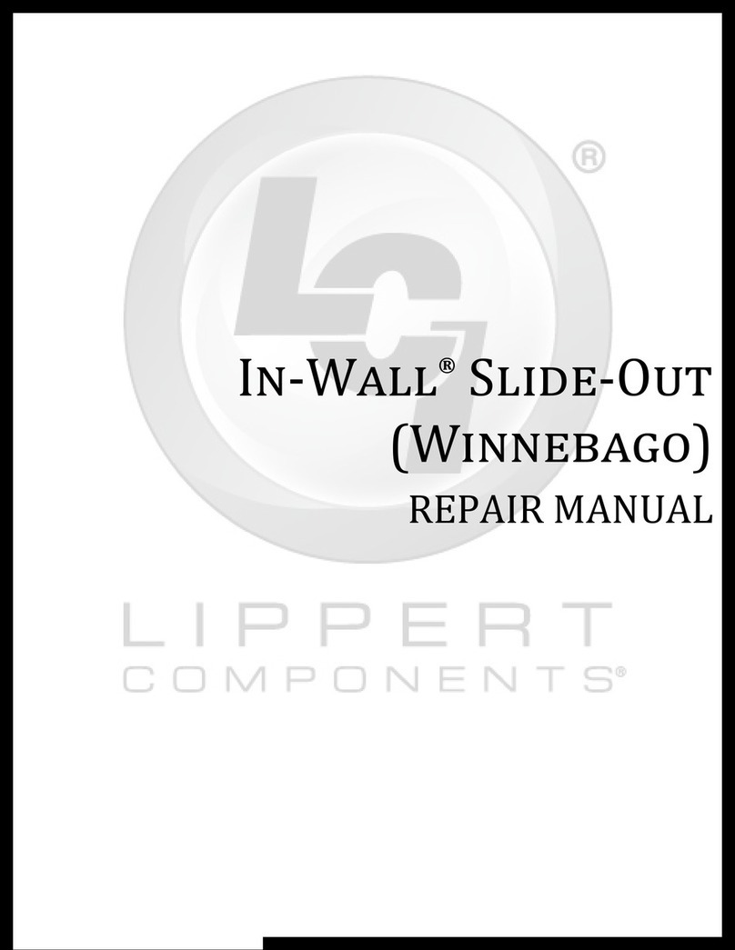Lippert Components In-Wall Slide-Out Winnebago Operating instructions