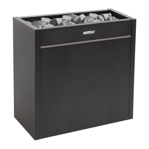 Harvia HL135 Instructions for installation and use