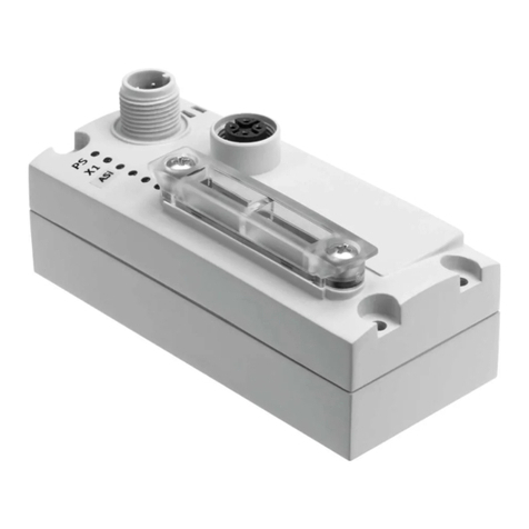Festo CTEU-AS Operating and installation instructions Festo CTEU-AS Operating and installation instructions