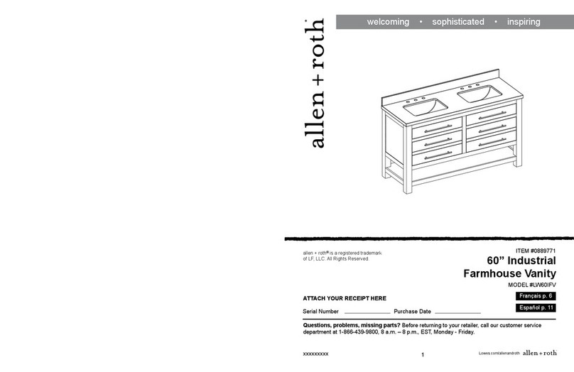 Allen + Roth LW60IFV User manual Allen + Roth LW60IFV User manual