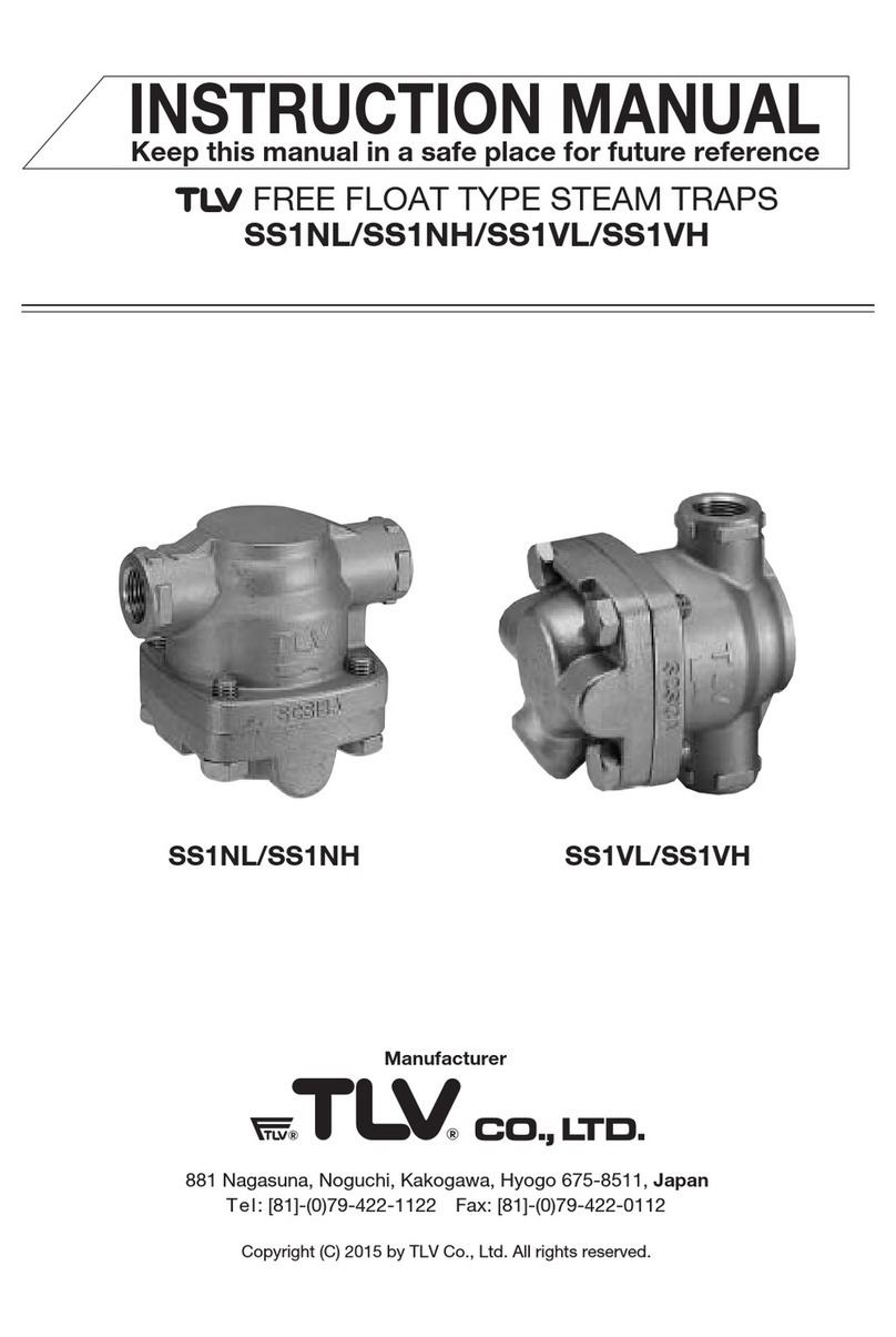 TLV SS1NL instruction manual