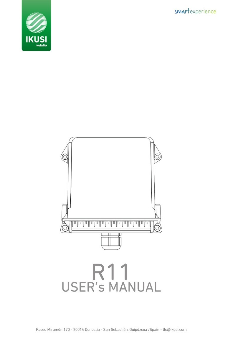 IKUSI R11 user manual
