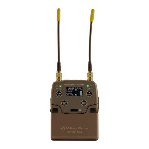 WisyCom MPR30-ENG User manual