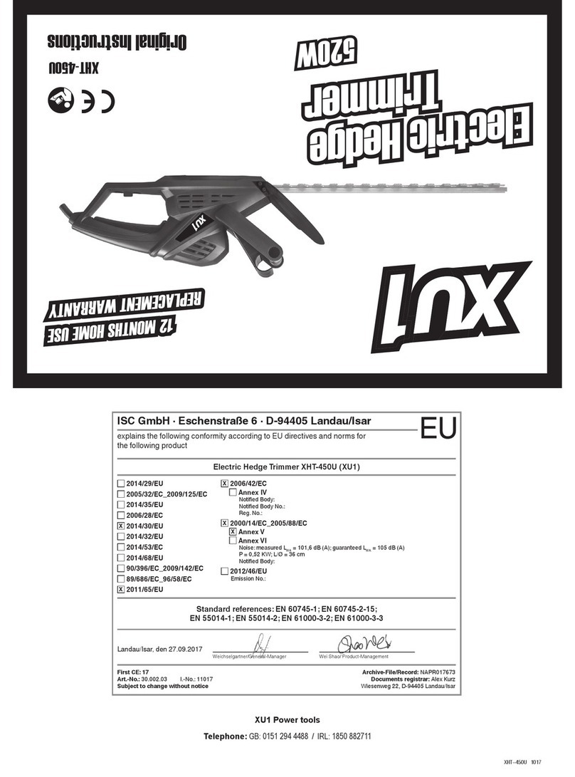 ISC XU1 Original instructions