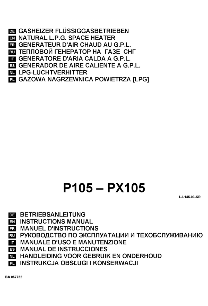 Kroll P105 instruction manual