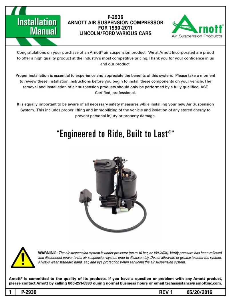 Arnott P-2936 installation manual