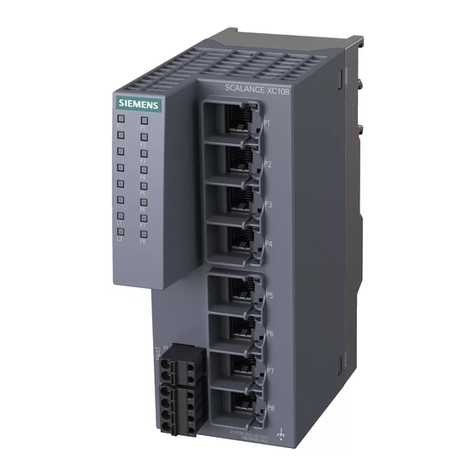 Siemens SCALANCE XC-100 User manual