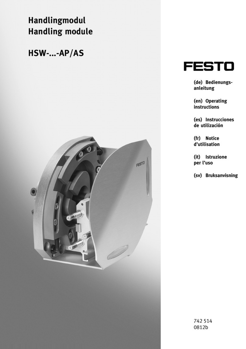 Festo HSW-x-AP Series User manual