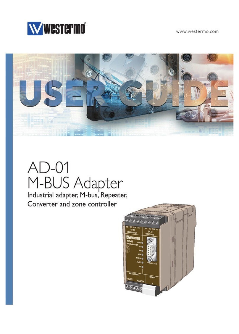 Westermo AD-01 user guide