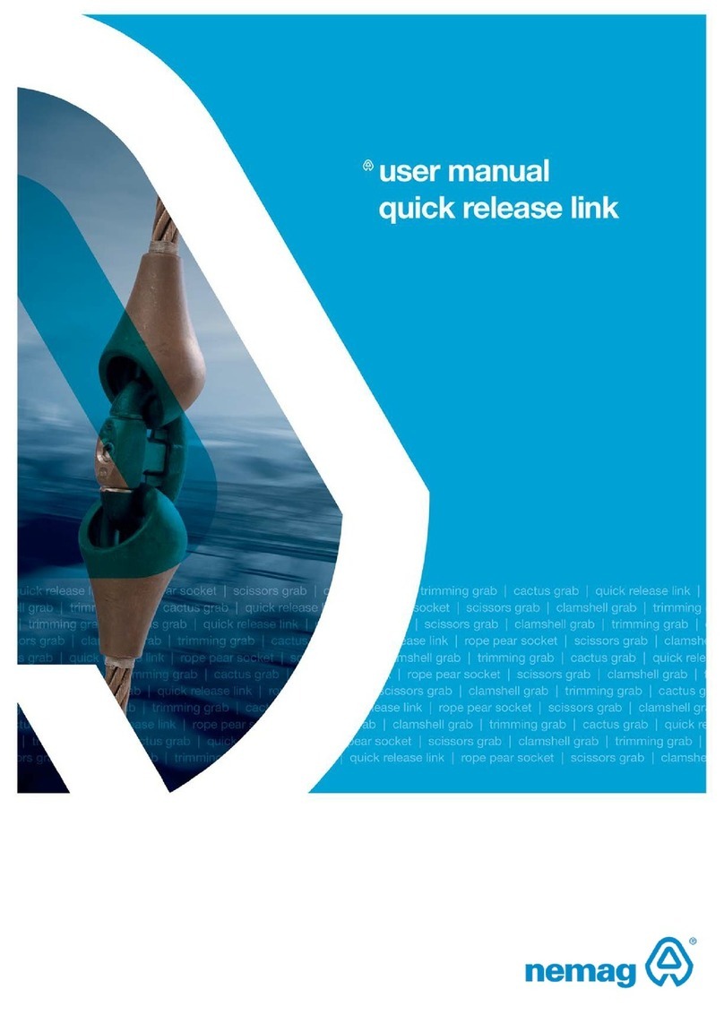Nemag Quick Release Links user manual